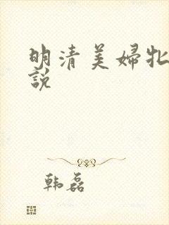 明清美妇牝户小说