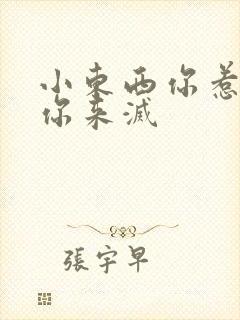 小东西你惹的火你来灭