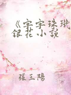 《字字珠玑》金银花小说