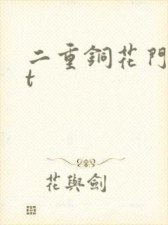 二重铜花门txt