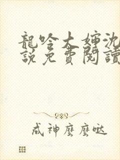 龙吟大婶沈浩小说免费阅读笔趣阁