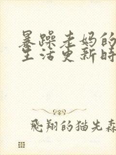 暴躁老妈的日常生活更新时间