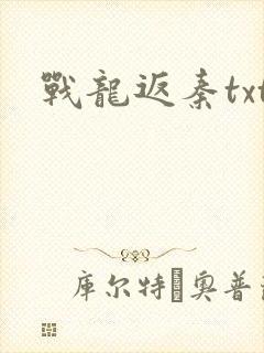 战龙返秦txt