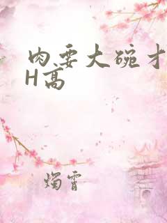 肉要大碗才好吃H高