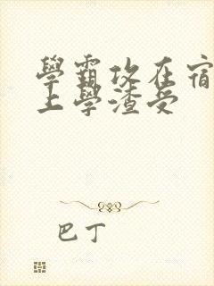 学霸攻在宿舍强上学渣受