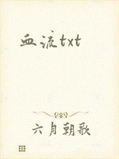 血流txt