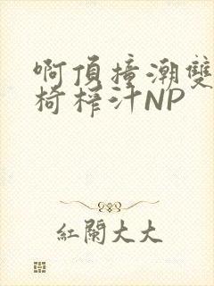 啊顶撞潮双H龙椅榨汁NP