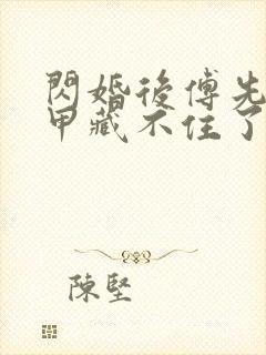 闪婚后傅先生马甲藏不住了免费阅读