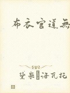布衣官道无弹窗