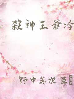 杀神王爷冷情妃