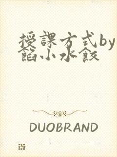 授课方式by肉馅小水饺