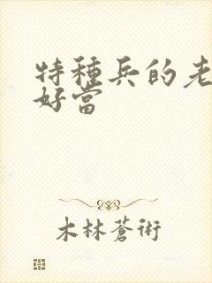 特种兵的老婆不好当