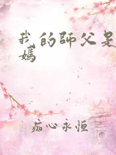 我的师父是王语嫣