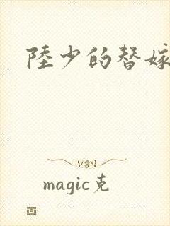 陆少的替嫁宠妻