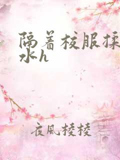 隔着校服揉h奶水h