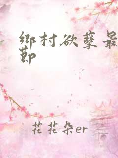 乡村欲孽最新章节