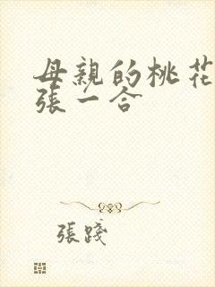 母亲的桃花源一张一合