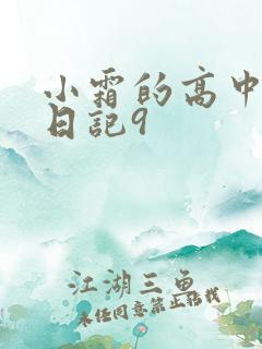小霜的高中成长日记9