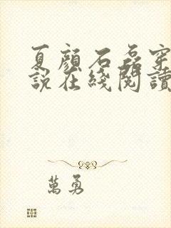 夏颜石磊穿越小说在线阅读