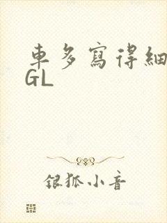 车多写得细腻的GL