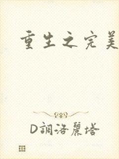 重生之完美一生