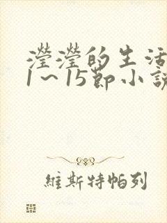 滢滢的生活日记1~15节小说