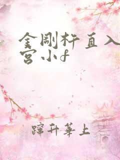 金刚杵直入莲花宫小f