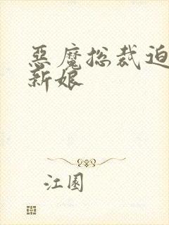 恶魔总裁迫嫁小新娘