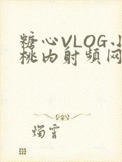 糖心VLOG小桃内射频网站