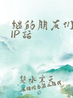 继的朋友们SVIP话