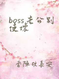 boss老公别使坏