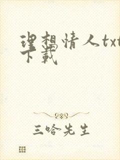 理想情人txt下载