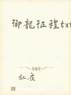 御龙征程txt