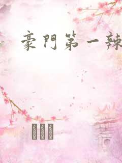 豪门第一辣妈