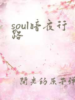 soul暗夜行路