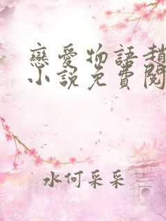 恋爱物语赵菲菲小说免费阅读全文