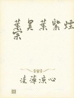 叶昊叶紫烟老祖宗