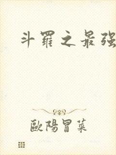 斗罗之最强大佬