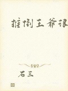 推倒王爷很重要