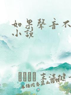 如果声音不记得小说