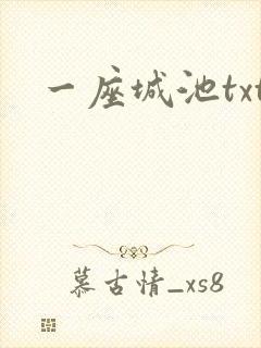 一座城池txt