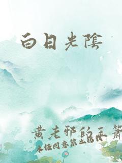 白日光阴