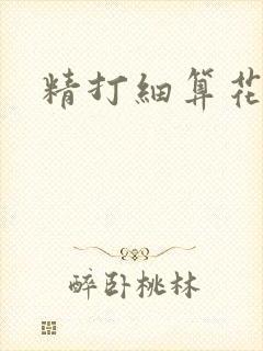 精打细算花满筛