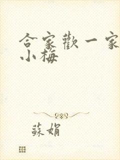 合家欢一家亲黄小梅