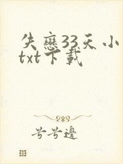 失恋33天小说txt下载