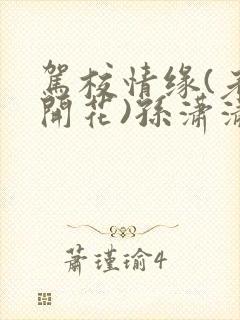 驾校情缘(老树开花)孙潇潇笔趣阁