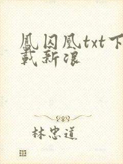 凤囚凰txt下载新浪
