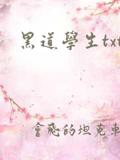 黑道学生txt