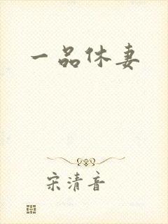 一品休妻