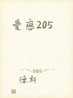 爱恋205